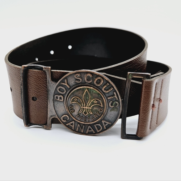 BOY SCOUTS OF CANADA | vintage uniform belt - Picture 1 of 6
